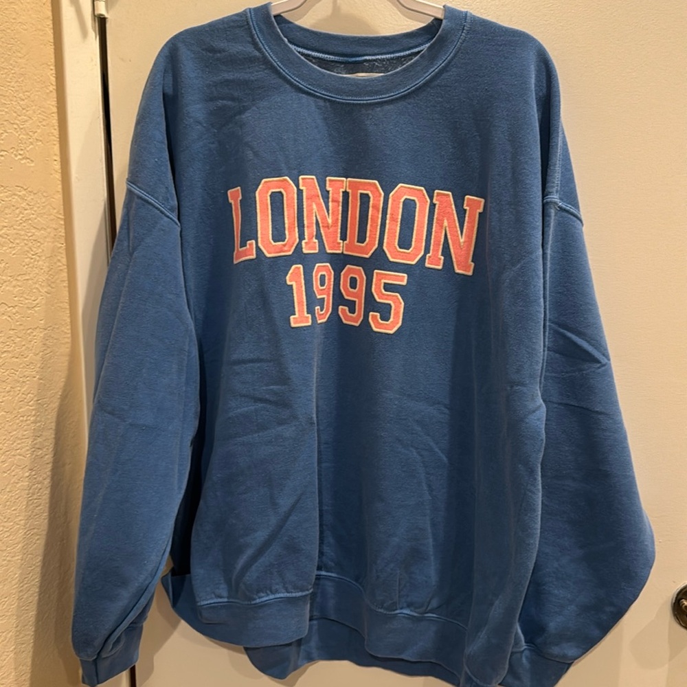 Anthropologie London Crew Neck Sweatshirt